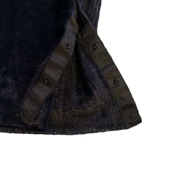 Stella & Dot Kaci Versatile 2 in 1 Soft Black Metallic Scarf - Picture 6 of 6